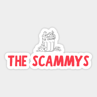 Scammys scam awards Sticker